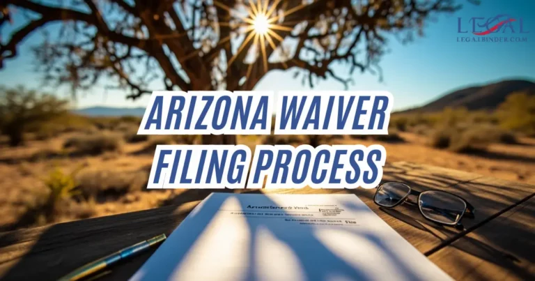 Arizona Waiver Filing Process
