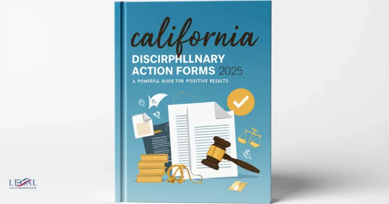 California Disciplinary Action Forms
