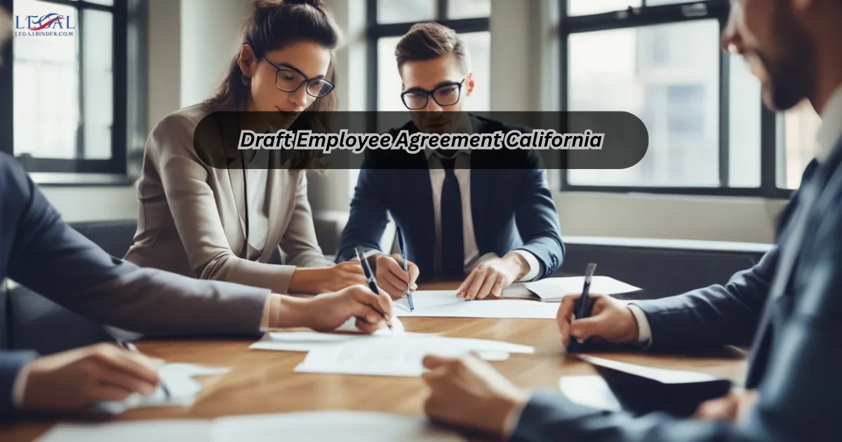 Draft Employee Agreement California