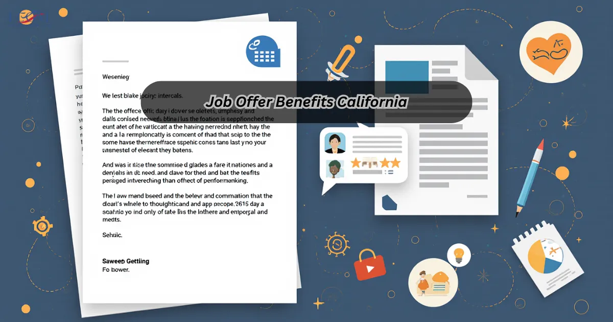 Job Offer Benefits California
