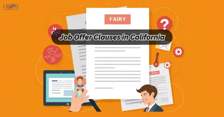 Job Offer Clauses in California
