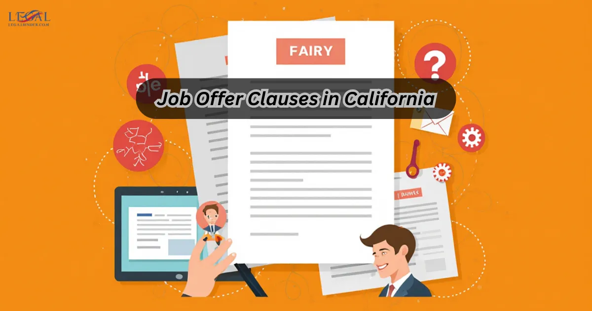 Job Offer Clauses in California