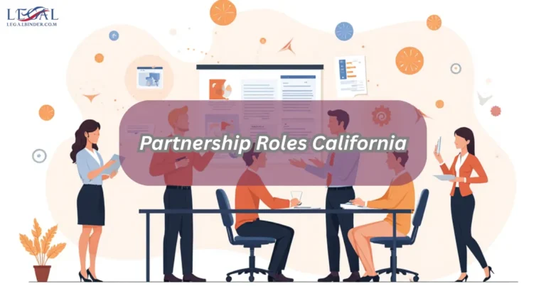 Partnership Roles California