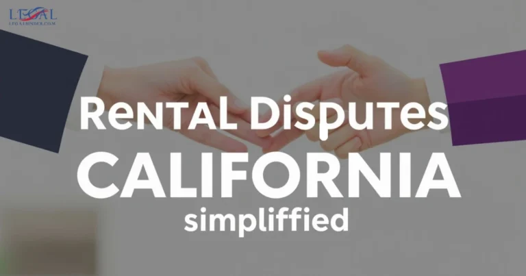Rental Disputes California