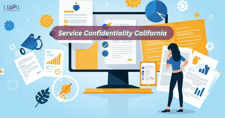Service Confidentiality California