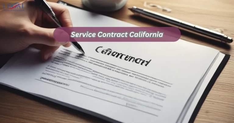 Service Contract California