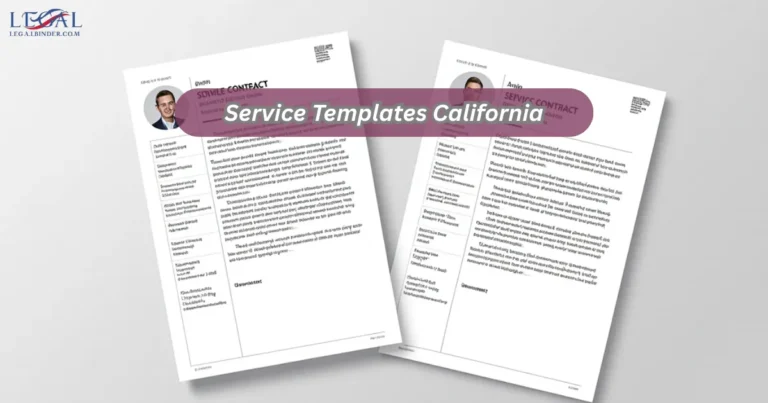 Service Templates California