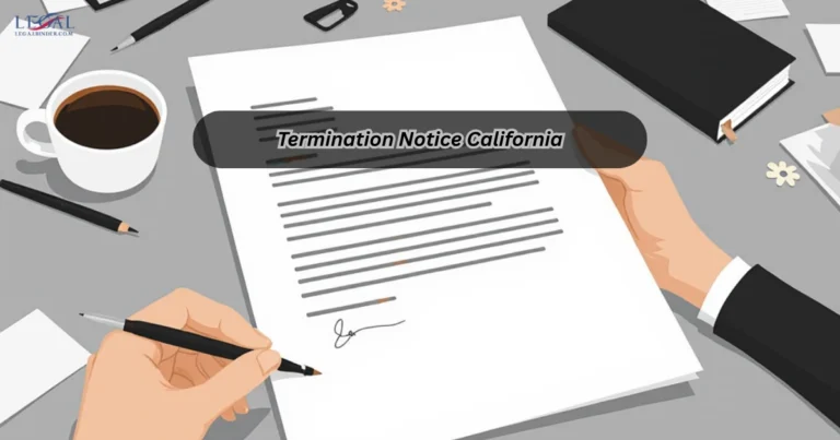 Termination Notice California