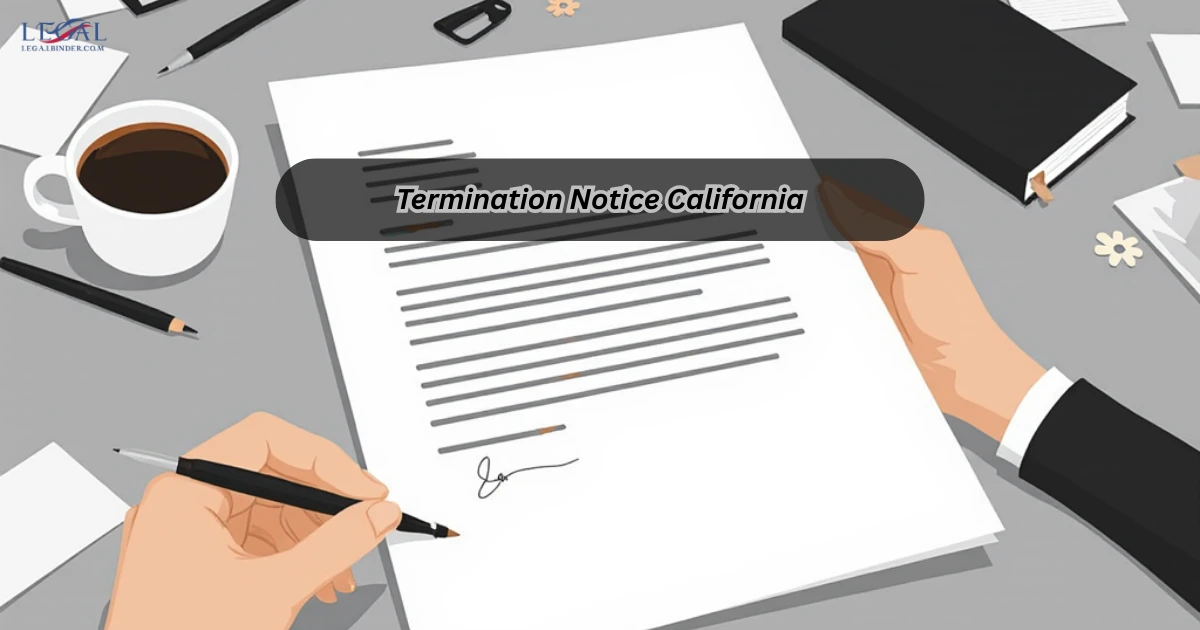Termination Notice California
