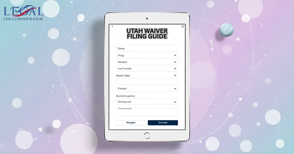 Filing Waivers in Utah