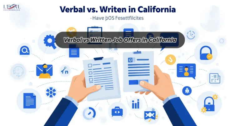 Verbal vs Written Offer California