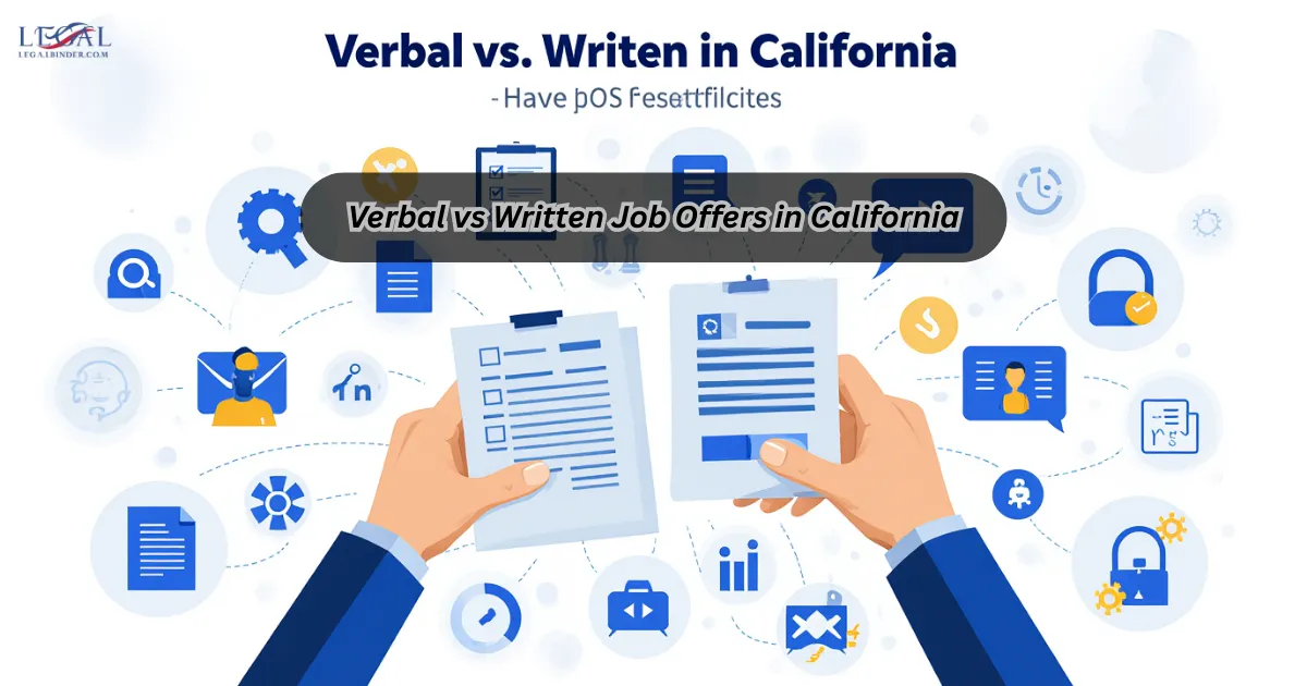 Verbal vs Written Offer California