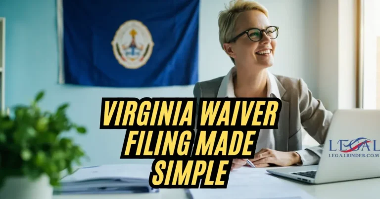 Virginia Waiver Filing