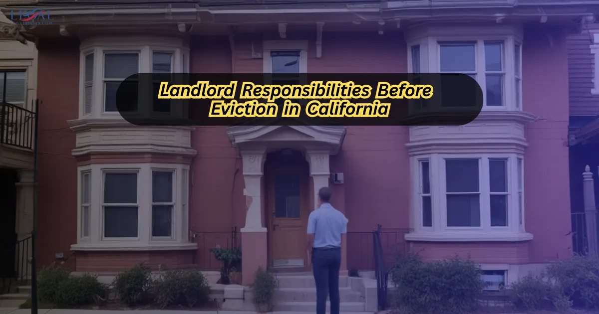 Landlord Responsibilities Before Eviction in California