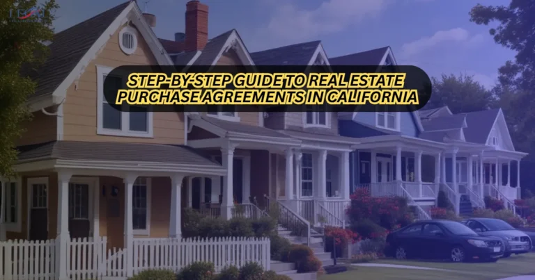 Real Estate Purchase Agreements in California