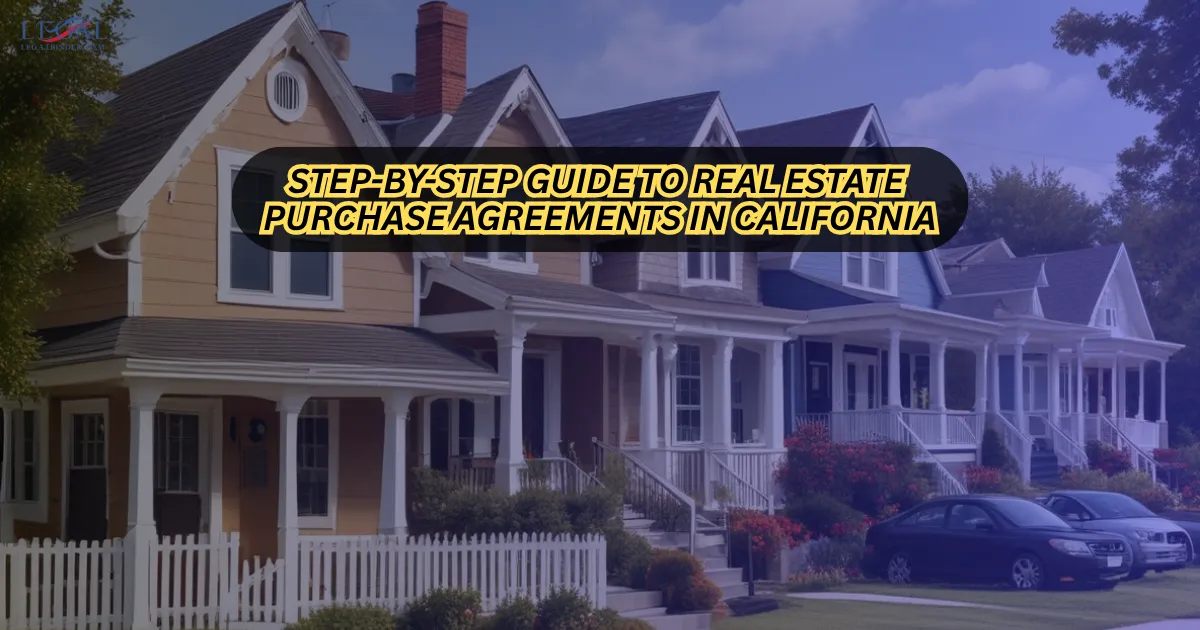 Real Estate Purchase Agreements in California